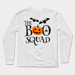 The Boo Crew Shirt, Boo Shirt, Halloween Party Shirt, The Boo Squad Shirt, Halloween Shirt, Spooky Season Shirt, Scary Tee, Halloween Party Long Sleeve T-Shirt